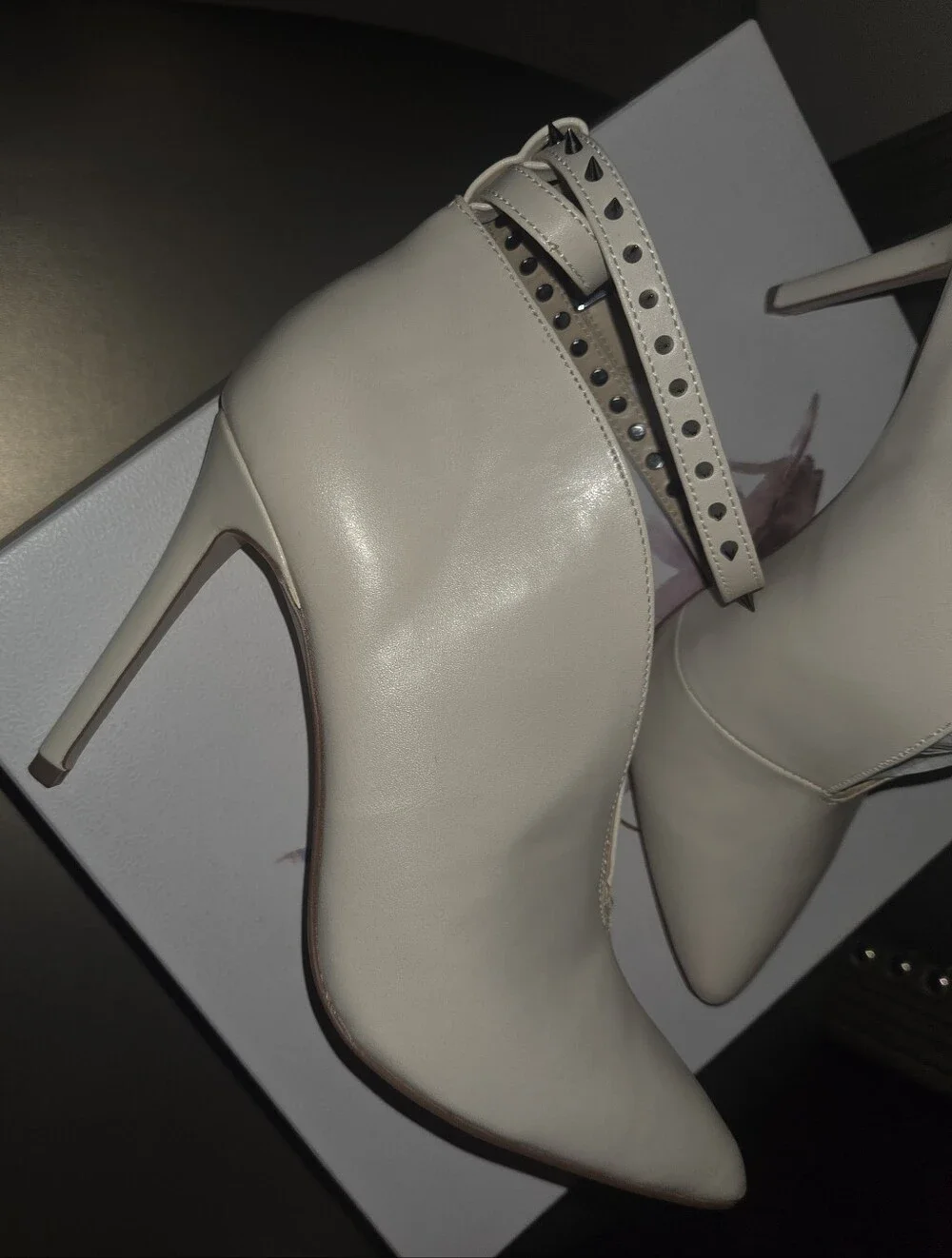 Jessica Simpson Ankle Wrap Spikes Heels
